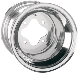 Ams - Standard-Lip Spun Wheel - Rear - 9x9 - 4/115 - 3+6 - Standard-Lip Spun Aluminum Wheel - 261-99115P3