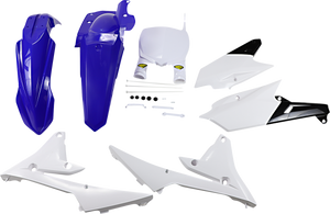 Cycra - Plastic Body Kit - OE White/Blue/Black - 5 Piece Replica Body Kit - 1CYC-9412-00 Cycra - Plastic Body Kit - OE White/Blue/Black - 5 Piece Replica Body Kit - 1CYC-9412-00