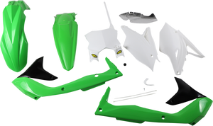 Cycra - Plastic Body Kit - OE Green/White/Black - 5 Piece Replica Body Kit - 9418-00