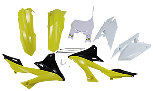 Cycra - Plastic Body Kit - OE Yellow/White/Black - 5 Piece Replica Body Kit - 1CYC-9430-00 Cycra - Plastic Body Kit - OE Yellow/White/Black - 5 Piece Replica Body Kit - 1CYC-9430-00