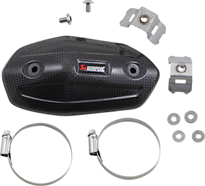 Akrapovic - Carbon Fiber Heat Shield - Heat Shield - P-HSK10SO4 Akrapovic - Carbon Fiber Heat Shield - Heat Shield - P-HSK10SO4