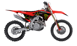 D'cor Visuals - Graphic Kit - Monster - Slash - Complete Graphics Kit  Monster Energy - 20-10-136