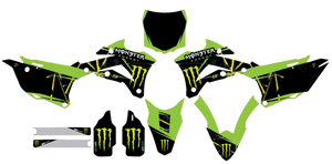 D'cor Visuals - Graphic Kit - Monster - Slash - Complete Graphics Kit  Monster Energy - 20-20-131