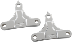 Accutronix - Hot Legs/Bagger Legs Fender Spacers - Chrome - 0.625" Spacer - For 6" Width Fender - Fender Spacers for Hot/Bagger Legs - TFS49-NF5/8C