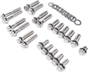 Feuling Oil Pump Corp. - Bolt Kit - Primary/Transmission - XL - Dress Up Fastener Kit - 3066