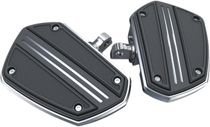 Ciro - Twin Rail Board - With Adapter - Chrome - Twin Rail Boards - 60201