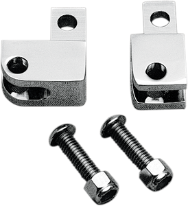 Custom Cycle Engineering - Male Mount Footpeg Elevators - Chrome Footpeg Elevators - CCE9734