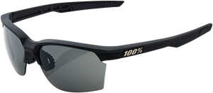 100% - Sportcoupe Sunglasses - Black - Smoke - Sportcoupe Performance Sunglasses - 61020-100-57 100% - Sportcoupe Sunglasses - Black - Smoke - Sportcoupe Performance Sunglasses - 61020-100-57