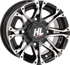 High Lifter - Wheel - HL3 - Front/Rear - Gloss Black w/Machined - 12x7 - 4/156 - 4+3 (+5 mm) - HL3 Wheel - 12HL03-1156