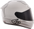 6d Helmets - ATS-1R Helmet - Gloss Silver - Medium - ATS-1R Solid Helmet - 30-0996