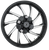 Coastal Moto - Front Wheel - Hurricane 3D - Dual Disc/ABS - Black Cut - 21"x3.50" - Hurricane Precision Cast 3D Wheel - 3D-HUR213BCABST