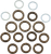 James Gasket - Pushrod Seal Set - Big Twin - Replacement Seal Kit - JGI-17955-48-FL