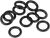 James Gasket - Fork Air Control O-Rings - 10-Pack - Replacement O-Rings - JGI-11297