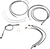 Magnum - Control Cable Kit - Black Pearl - Black Pearl Upper Handlebar Installation Kit - 487881