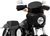 Memphis Shades - Roadwarrior Cafe Shield - Dark Black Smoke - 11" - Road Warrior Windshield  without Vent - MEP86710 Memphis Shades - Roadwarrior Cafe Shield - Dark Black Smoke - 11" - Road Warrior Windshield  without Vent - MEP86710