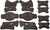 Mobius - Pad Replacement Kit - Black - XL - Pad Replacement Kit - 2040205 Mobius - Pad Replacement Kit - Black - XL - Pad Replacement Kit - 2040205