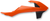 Polisport - Radiator Cover - Orange/Black - SX 65 - Radiator Covers For KTM - 8417900001