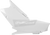 Polisport - Side Panels - OEM White - RMZ 450 - Side Panels For Suzuki - 8602700003