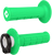 Odi - Grips - MX - Half Waffle - Fluorescent Green - V2 Waffle Lock-On Grips - H36HWN