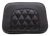 Mustang - Squareback Sissy Bar Pad - Black - Diamond Stitch - Chief '22-'23 - Squareback Sissy Bar Pad - 88206
