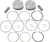 Je Pistons - Piston Kit - M8 - Piston Kit - 370252 Je Pistons - Piston Kit - M8 - Piston Kit - 370252