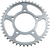 Jt Sprockets - Sprocket - Rear - Kawasaki - 42-Tooth - Steel Rear Sprocket - JTR1493.42