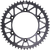 Jt Sprockets - Rear Sprocket - 520 - Black - 50 Tooth - Rear Sprocket - JTA822.50BLK