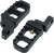 Joker Machine - Adjustable Stubby Footpegs - Black - XL - Adjustable Serrated Billet Footpegs - 08-642-3B