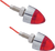 Pro-One Performance - Bullet Mini Marker Lights - Red - Bullet Mini Marker Lights - 402270
