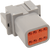 Namz - Deutsch Receptacle - 8 Pin - Gray - Deutsch DT Sealed Connector Component  Wiring Connector - DR-8G