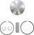 Wsm - Piston Kit - Sea-Doo 720 - +.25 mm - Complete Piston Kit - 010-817-04K