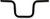 Todd's Cycle - Handlebar - Beater - 8" - Gloss Black - 1" Beater Bar Handlebar - 0601-4669