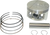 Wsm - Piston Kit - Honda 400 - +1 mm - Complete Piston Kit - 50-220-07K