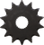 Renthal - Sprocket - Front - Honda - 14 Tooth - Front Sprocket - 439--520-14GP