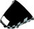 Sno Stuff - Windshield - Black/White Checkered - Ski Doo - Snowmobile Windshield - 479-472-55