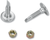 Woody's - Steel Studs - 1.060" - 48 Pack - Chisel Tooth Traction Master Studs - CAP-1060