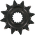 Renthal - Sprocket - Yamaha - 12 Tooth - Front Sprocket - 257--520-12GP