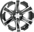 Itp - SS312 Alloy Wheel - Front/Rear - Black Machined - 12x7 - 4/137 - 5+2 - SS312 Alloy Wheel - 1228442536B