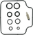 K&l Supply - Economy Carburetor Repair Kit - Honda - Economy Carburetor Repair Kit - 18-2430