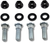 Moose Racing - Wheel Stud/Nut Kit - Front/Rear - Wheel Stud/Nut Kit - 85-1004