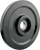 Kimpex - Idler Wheel with Snap Ring/Bearing 6004 - Black - Group 17 - 141 mm OD x 20 mm ID - Idler Wheel - 298979
