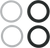 Leakproof Seals - Classic Leak Proof Fork Seals - 38 mm ID x 50 mm OD x 10.5 mm T - Classic Fork Seals - 7224
