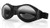 Balboa - Bugeye Goggle, Black Frame, Smoked Reflective Lens - BA001R