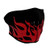 Balboa - Neoprene Half Face Mask, Red Flames - WNFM229RH