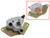 Bronco Products - Bronco Brake Caliper, Front Rig Ht With Brake Pads - AT-05A24