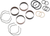 Moose Racing - Fork Bushing Kit - 49.00 mm - Fork Bushings Kit - 38-6006