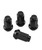 Excaliber Wheel Accessories - Lug Nut 3/8 X 24, Black - 98-0028BK