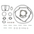 Namura - Namura Full Gasket Kit Kawasaki - NA-20040F