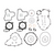 Namura - Namura Full Gasket Set - NX-13001F