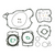 Namura - Namura Full Gasket Set - NX-70066F